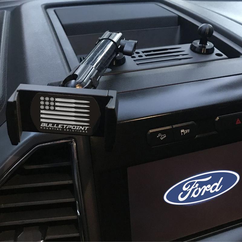 Bulletpoint Ford F150 - Universal Dual 20mm Ball Dash Phone Mount