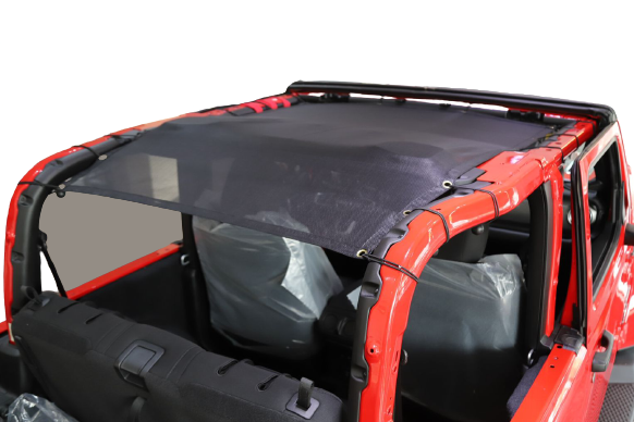 AMR Heat Insulation Mesh Net Short for Jeep Wrangler JL 2 Door
