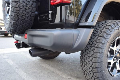 GIBSON BLACK ELITE DUAL SPLIT EXHAUST BLACK CERAMIC for Jeep Wrangler JL 3.6 (18-20)