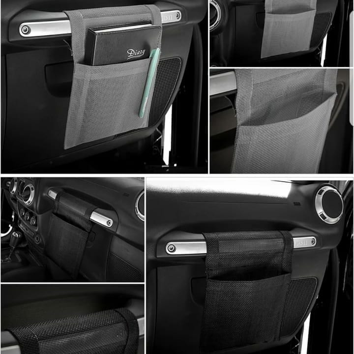 Co-pilot Handle Storage Bag for Jeep Wrangler - am-wrangler