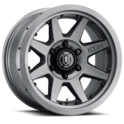 Rims for Jeep Wrangler JK/JL/JT -ICON REBOUND PRO -TITANIUM