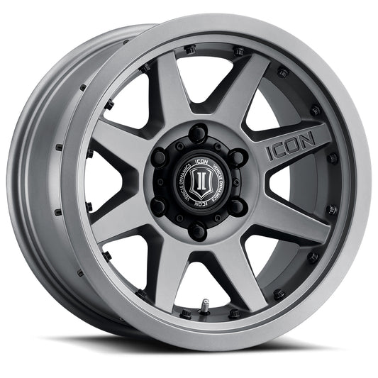 Rims for Toyota FJ, Ford Bronco & Nissan Y61 -ICON REBOUND PRO -TITANIUM