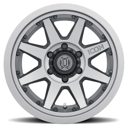 Rims for Jeep Wrangler JK/JL/JT -ICON REBOUND PRO -TITANIUM