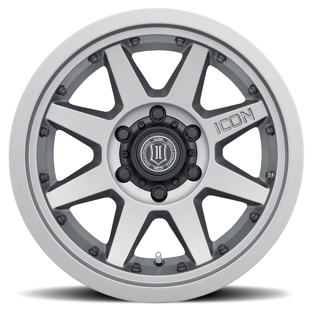 Rims for Toyota FJ, Ford Bronco & Nissan Y61 -ICON REBOUND PRO -TITANIUM