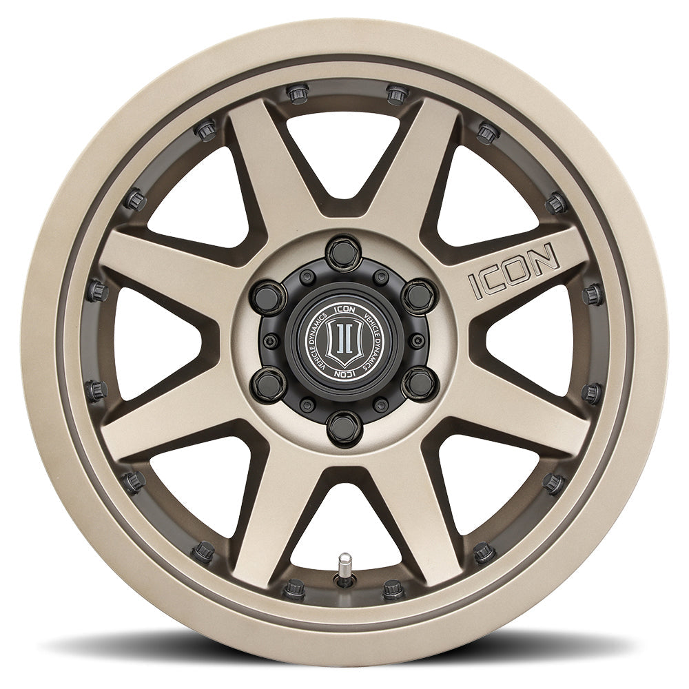 Rims for Toyota FJ, Ford Bronco & Nissan Y61 -ICON REBOUND PRO -BRONZE