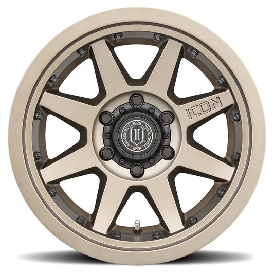 Rims for Toyota FJ, Ford Bronco & Nissan Y61 -ICON REBOUND PRO -BRONZE