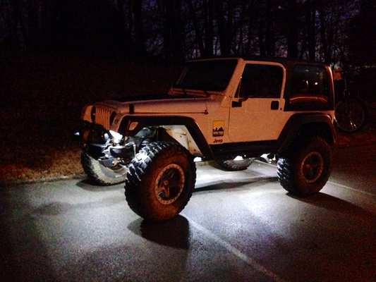 AMR LED Rock Light For Jeep Wrangler  JL/JK & JT