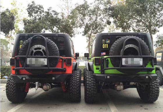 Aggressive Tire Carrier for Jeep Wrangler JK