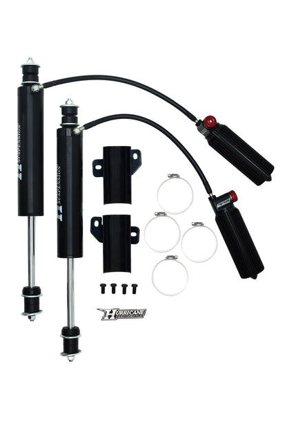 Hurricane Racing Adventure Series 2.5" Shocks , With Reservoir, Adjustable, applicable for 0" to 2" Lift Kit for Nissan Patrol Y60 & Y61